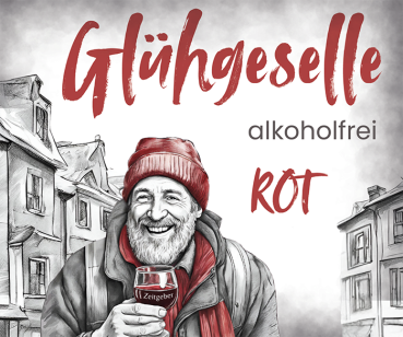 Glühgeselle - Rot - alkoholfrei unter 0,5% vol.